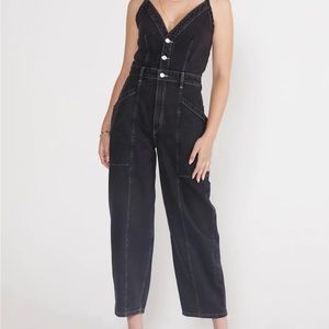 Milou Jumpsuit - Obsidian (size large) new